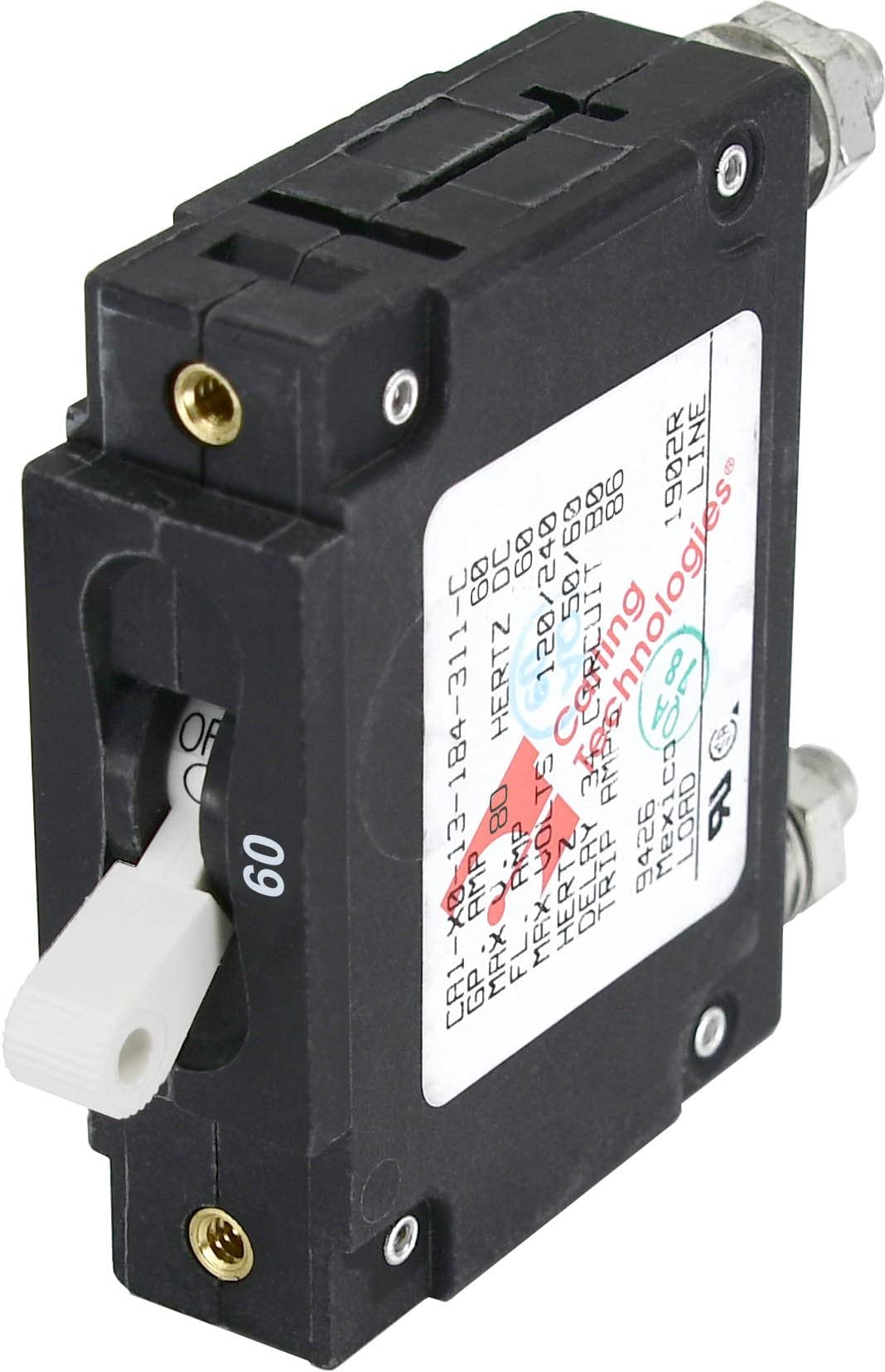 Blue Sea 7246 C-Series Toggle Single Pole Marine Circuit Breaker